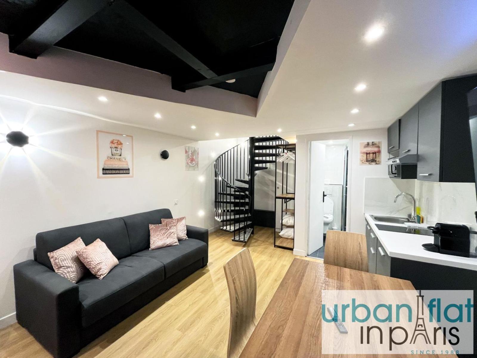 Appartamento Urban Flat 179 - Pretty Loft Montorgueil Parigi Esterno foto