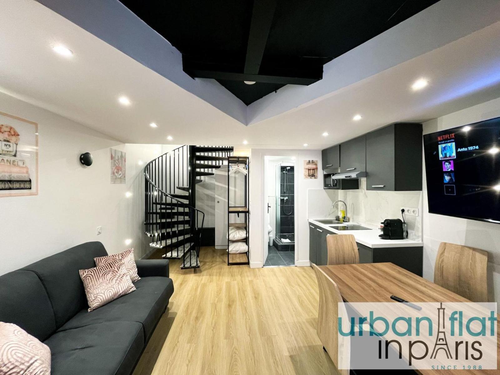 Appartamento Urban Flat 179 - Pretty Loft Montorgueil Parigi Esterno foto